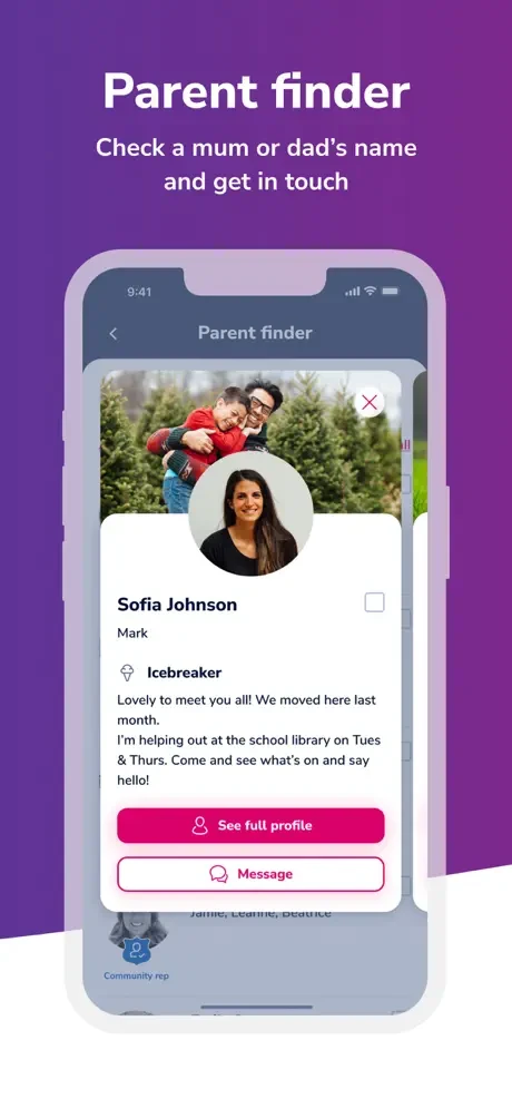 Classlist app screenshot