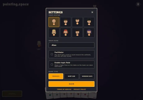 Pointing Space app screenshot 3